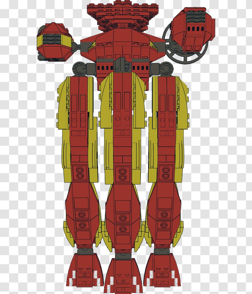Mecha Animated Cartoon Illustration Robot - Red Queen Transparent PNG