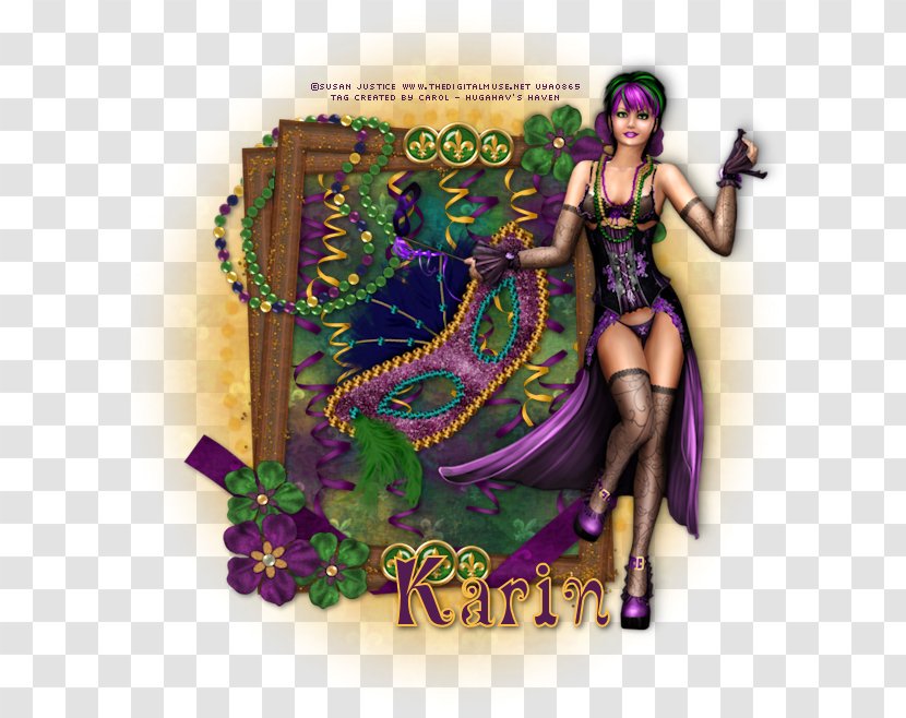 Violet Purple Legendary Creature - Mardi Gras Transparent PNG