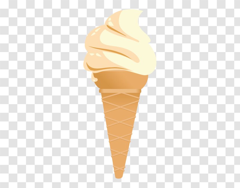Ice Cream Cone Brown - Flavor - Cream,Ice Transparent PNG