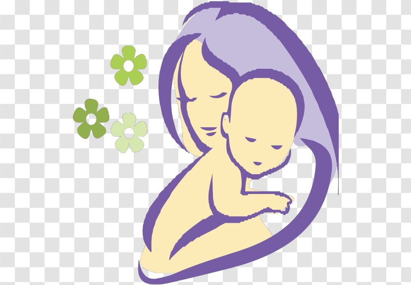 Clip Art Child Vector Graphics Mother Infant - Violet - Ibu Bayi Transparent PNG