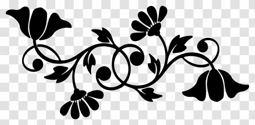 Floral Design Motif Flower Silhouette Clip Art - Fruit Transparent PNG