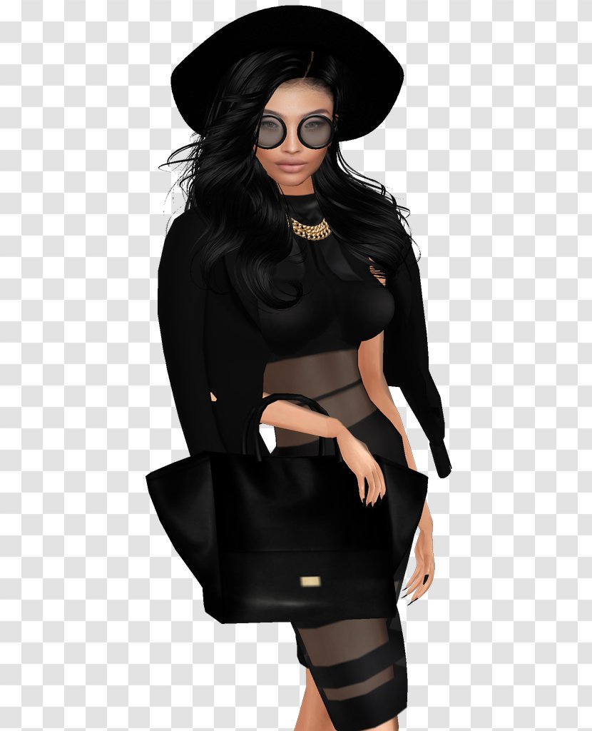 Fashion Costume Black M - Imvu Transparent PNG