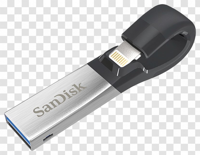 USB Flash Drives Computer Data Storage Lightning SanDisk - Device - Pendrive Transparent PNG