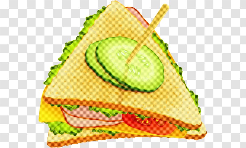 Food Junk Ham And Cheese Sandwich Fast - Dish - Finger Cuisine Transparent PNG