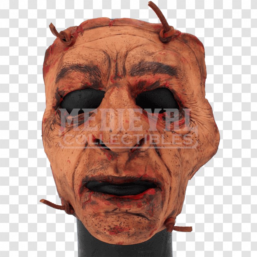 Latex Mask Predator Halloween Costume - Trophy - Human Face Transparent PNG