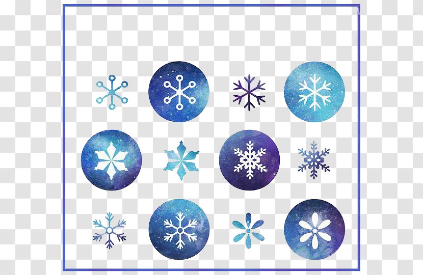 Snowflake Symbol - Color - Diverse Transparent PNG