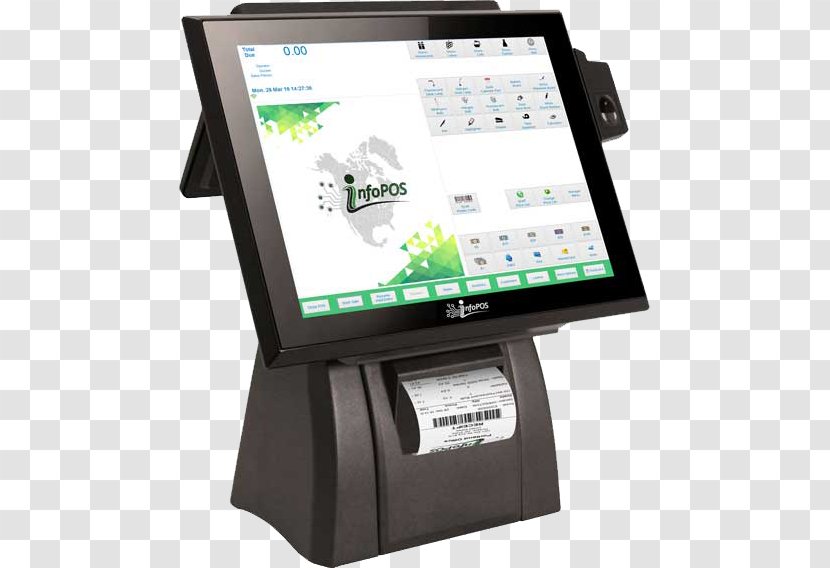 Point Of Sale Sage 300 Retail Sales Interactive Kiosks - Electronics Transparent PNG