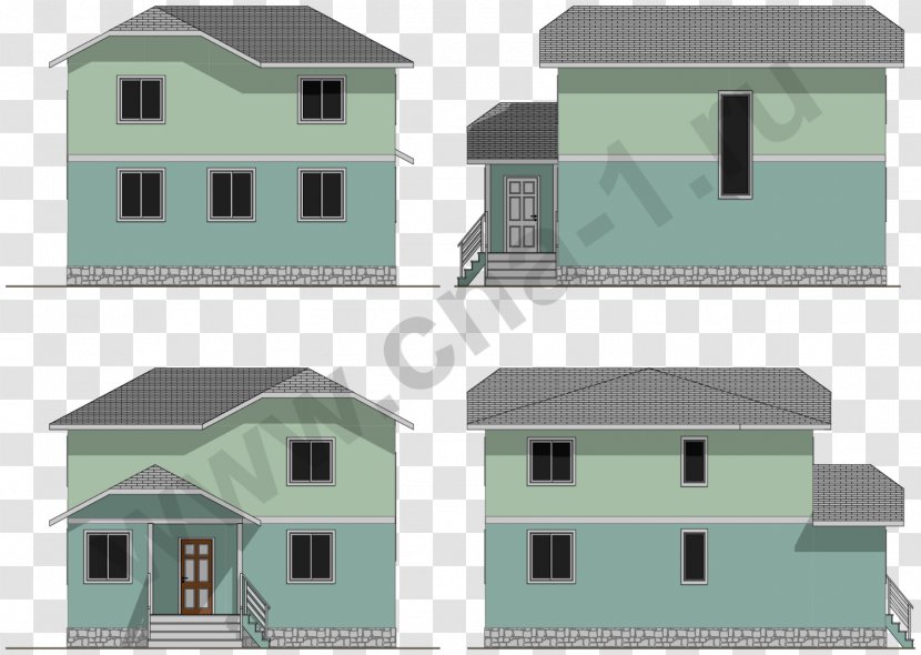 House Architecture Roof Property Facade Transparent PNG