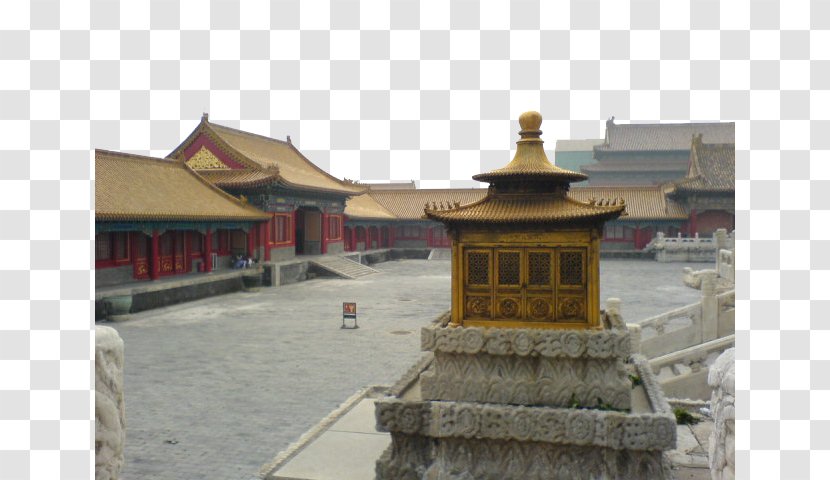 Forbidden City Palace Architecture - Map - Physical Transparent PNG