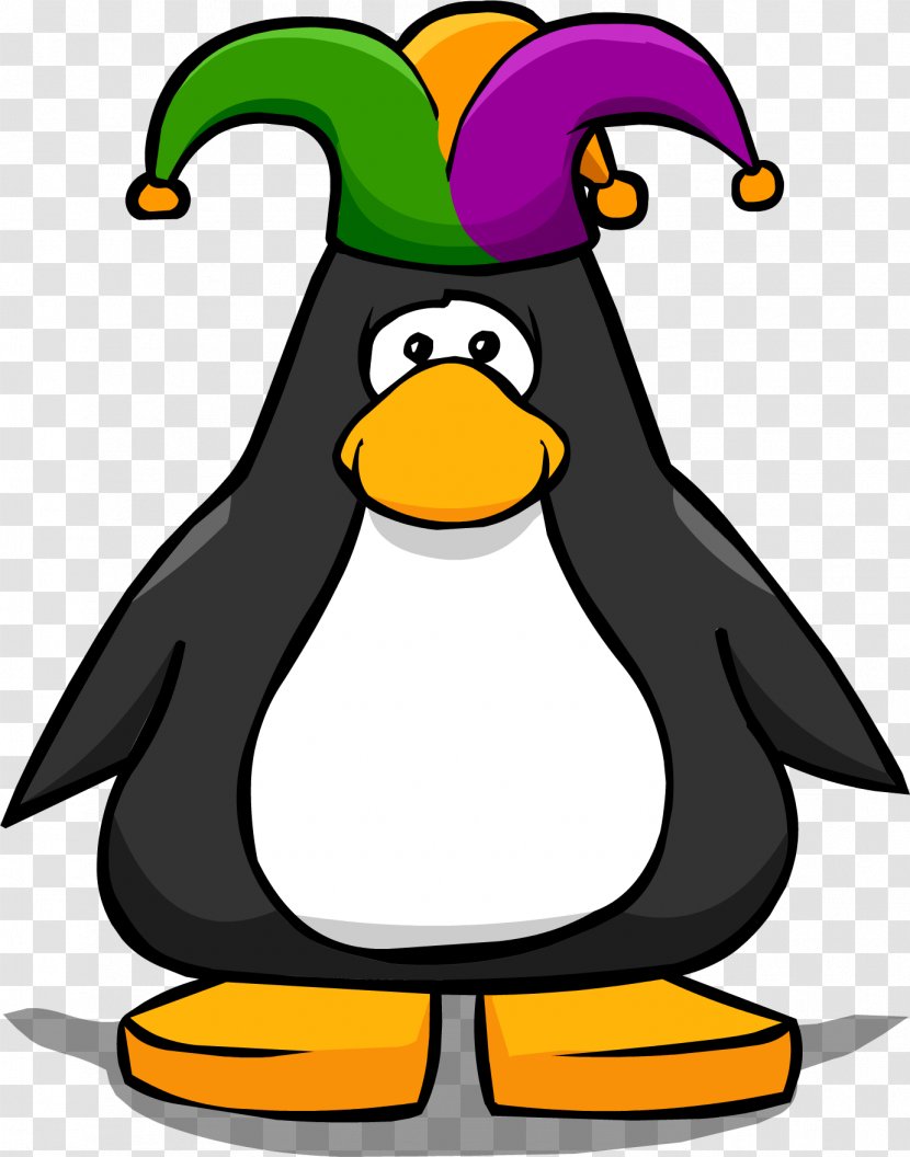 Club Penguin Party Hat Wikia - Jester Clipart Transparent PNG