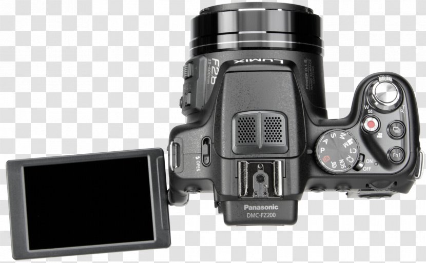 Digital SLR Panasonic Lumix DMC-FZ200 Camera Lens - Mirrorless Interchangeable Transparent PNG