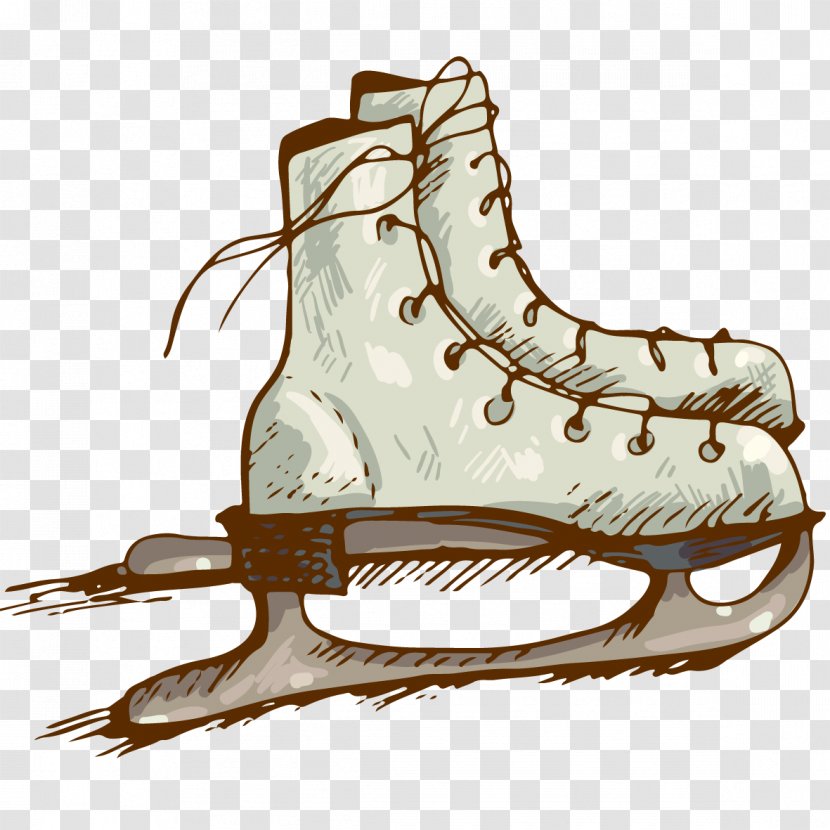 Christmas Boot Illustration - Outdoor Shoe - Vector Boots Transparent PNG