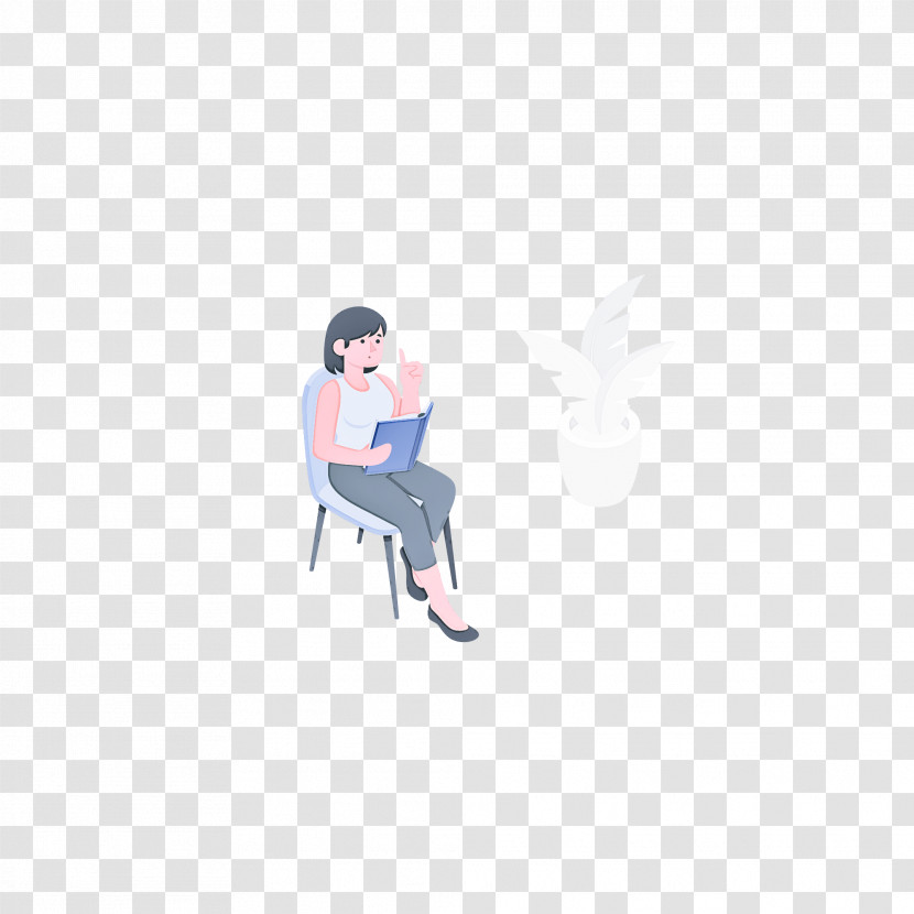 Sitting Chair Joint Cartoon Font Transparent PNG
