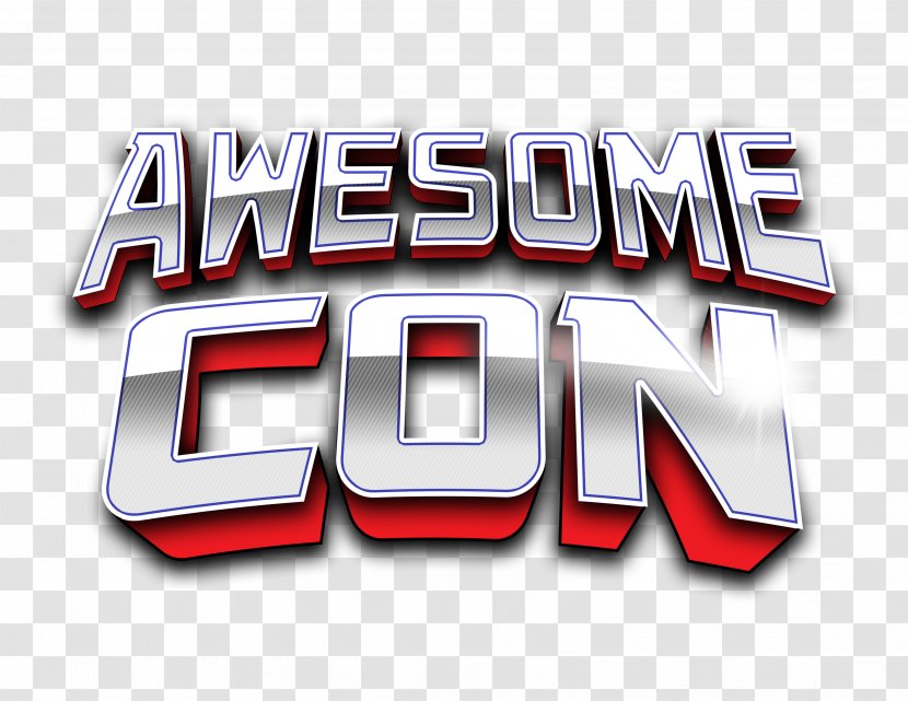 Awesome Con At DC's Convention Center Comics Logo Brand - Industry - Word Nerd Day Transparent PNG