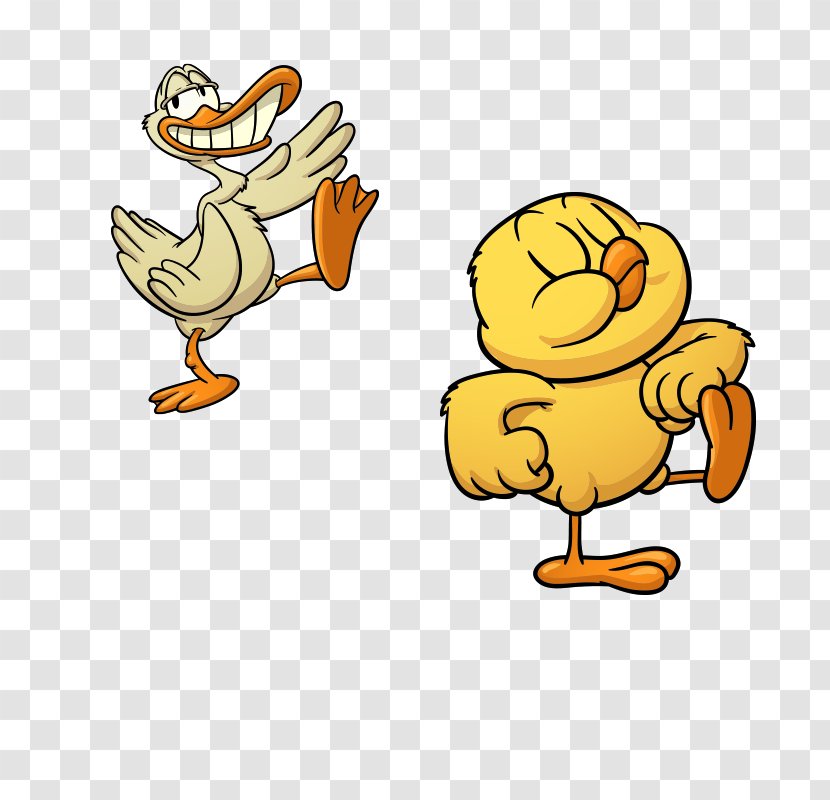 Donald Duck Cartoon Drawing Caricature - Little Yellow Project Transparent PNG