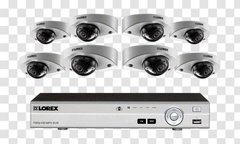 Wireless Security Camera Closed-circuit Television Digital Video Recorders Alarms & Systems Home - System Transparent PNG