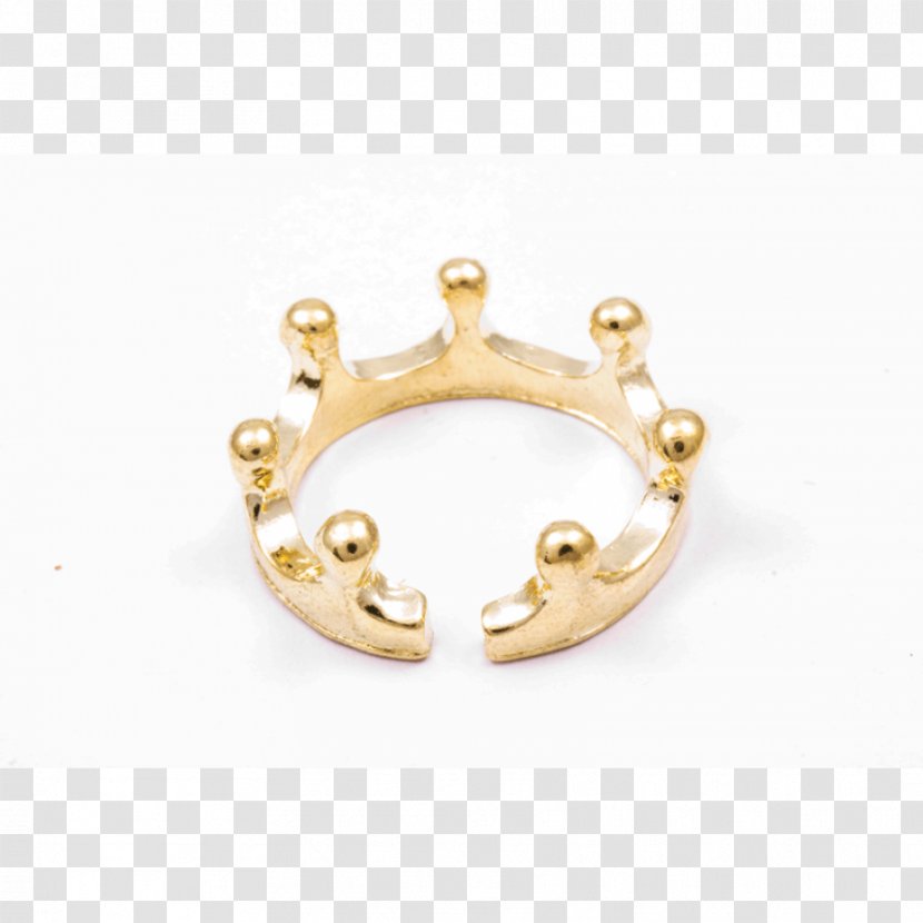 Gold Jewellery Clothing Accessories Earring Princess - Earrings - Crown Transparent PNG