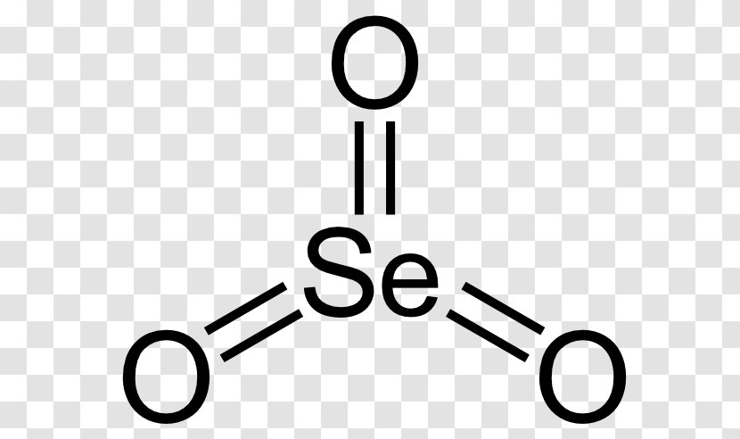 Selenium Trioxide Chemical Compound Sulfur Chemistry Formula - Lewis Structure Transparent PNG
