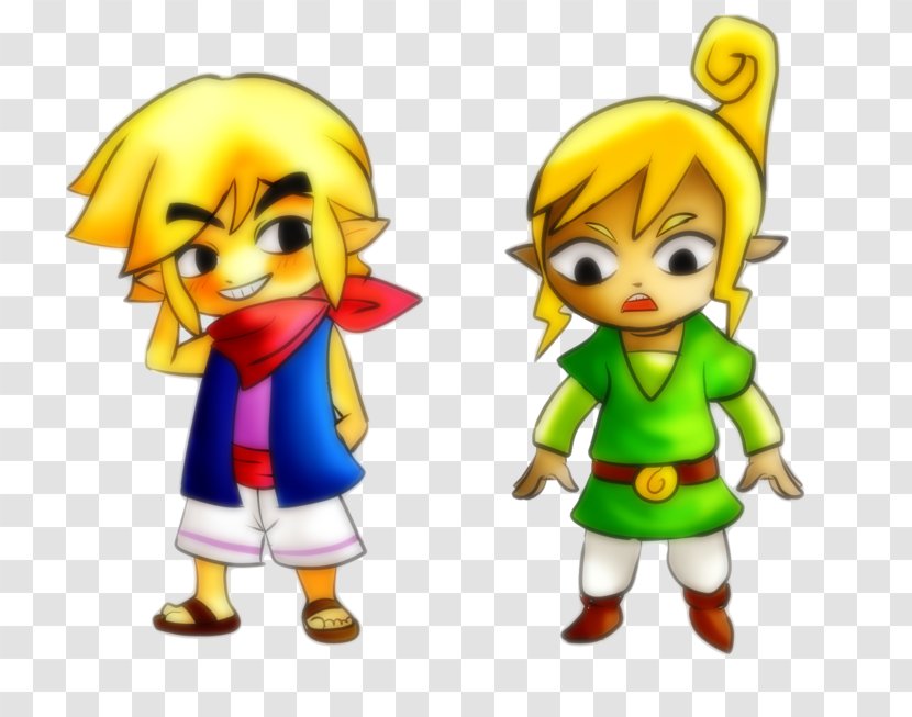 Link The Legend Of Zelda: Phantom Hourglass Wind Waker Princess Zelda Twilight HD - Cartoon Transparent PNG