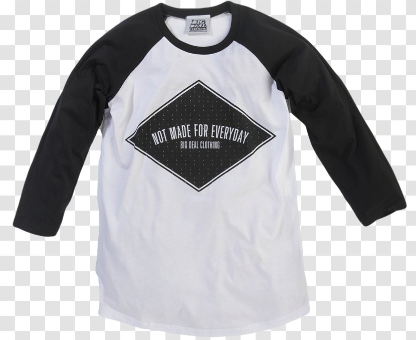 T-shirt Raglan Sleeve Baseball - Long Sleeved T Shirt - Diamond Transparent PNG