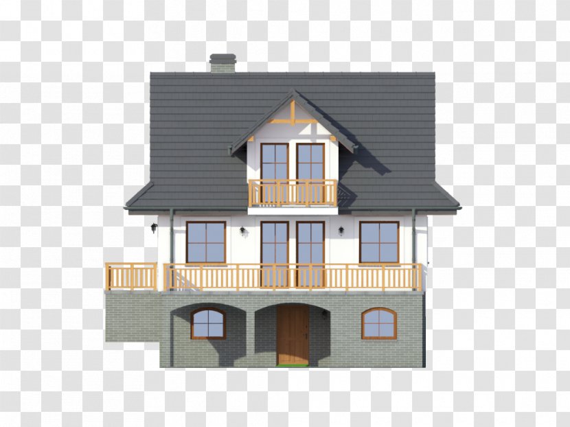 House Window Roof Facade Property - Cottage Transparent PNG