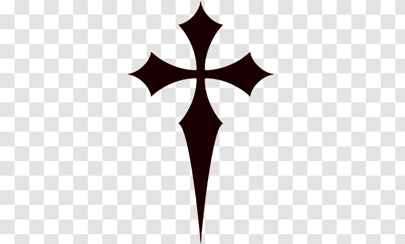 Abziehtattoo Christian Cross Celtic - Tattoo Convention Transparent PNG