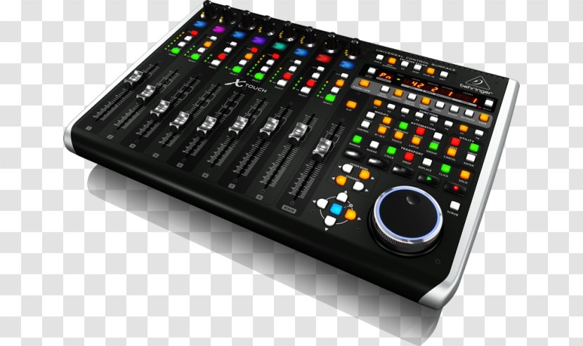 Behringer X-Touch Audio Control Surface MIDI Controllers Digital Workstation Mixers - Frame - Musical Instruments Transparent PNG