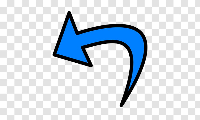 Rotation Free Content Clip Art - Area - Blue Turn Arrow Transparent PNG
