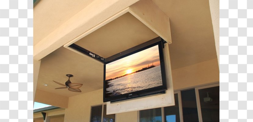 TV-Lift Television Dropped Ceiling Flat Panel Display - Liquidcrystal - Lighting Transparent PNG