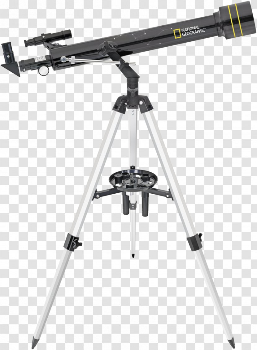Refracting Telescope Bresser National Geographic 76/700 EQ Society - Rack And Pinion Transparent PNG