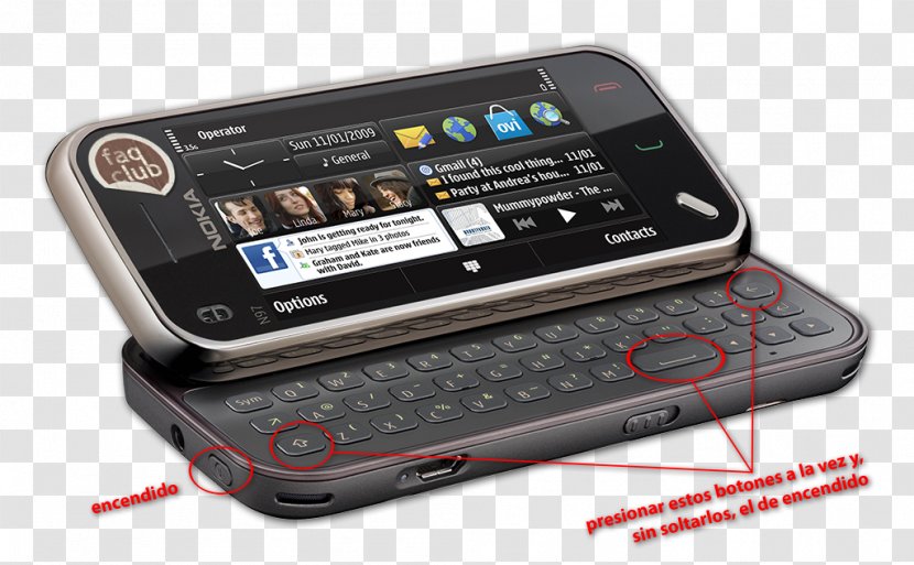 Microsoft Nokia N97 Mini C5-00 N8 X6 - Cellular Network - Factory Reset Transparent PNG