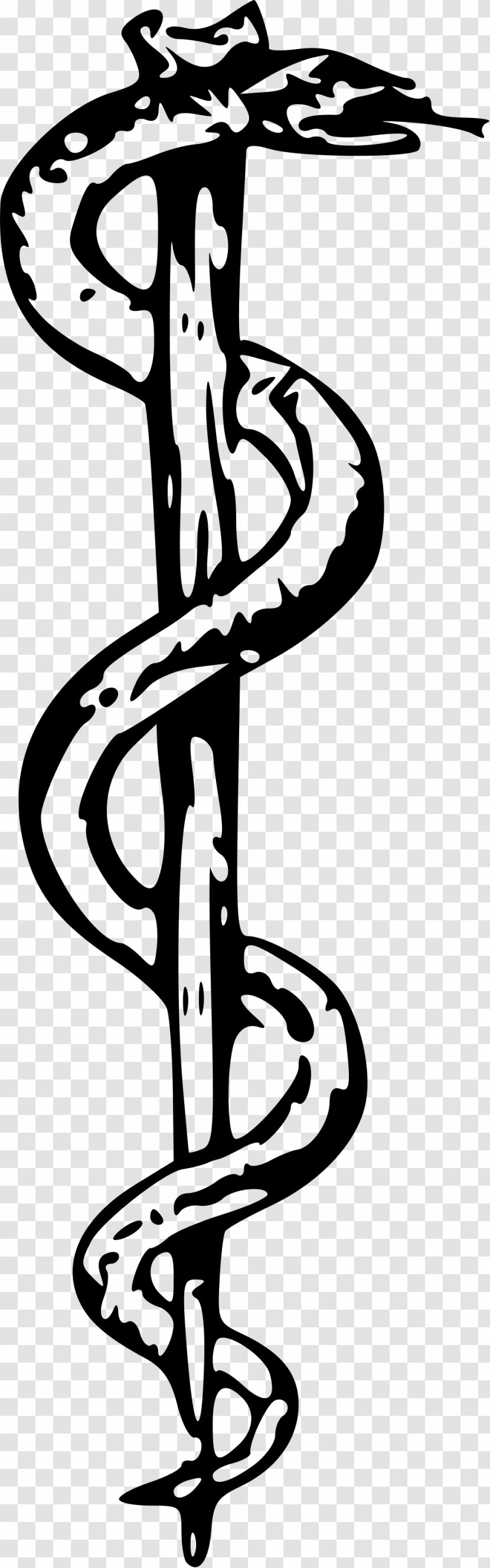 Staff Of Hermes Rod Asclepius Caduceus As A Symbol Medicine - Snake Transparent PNG