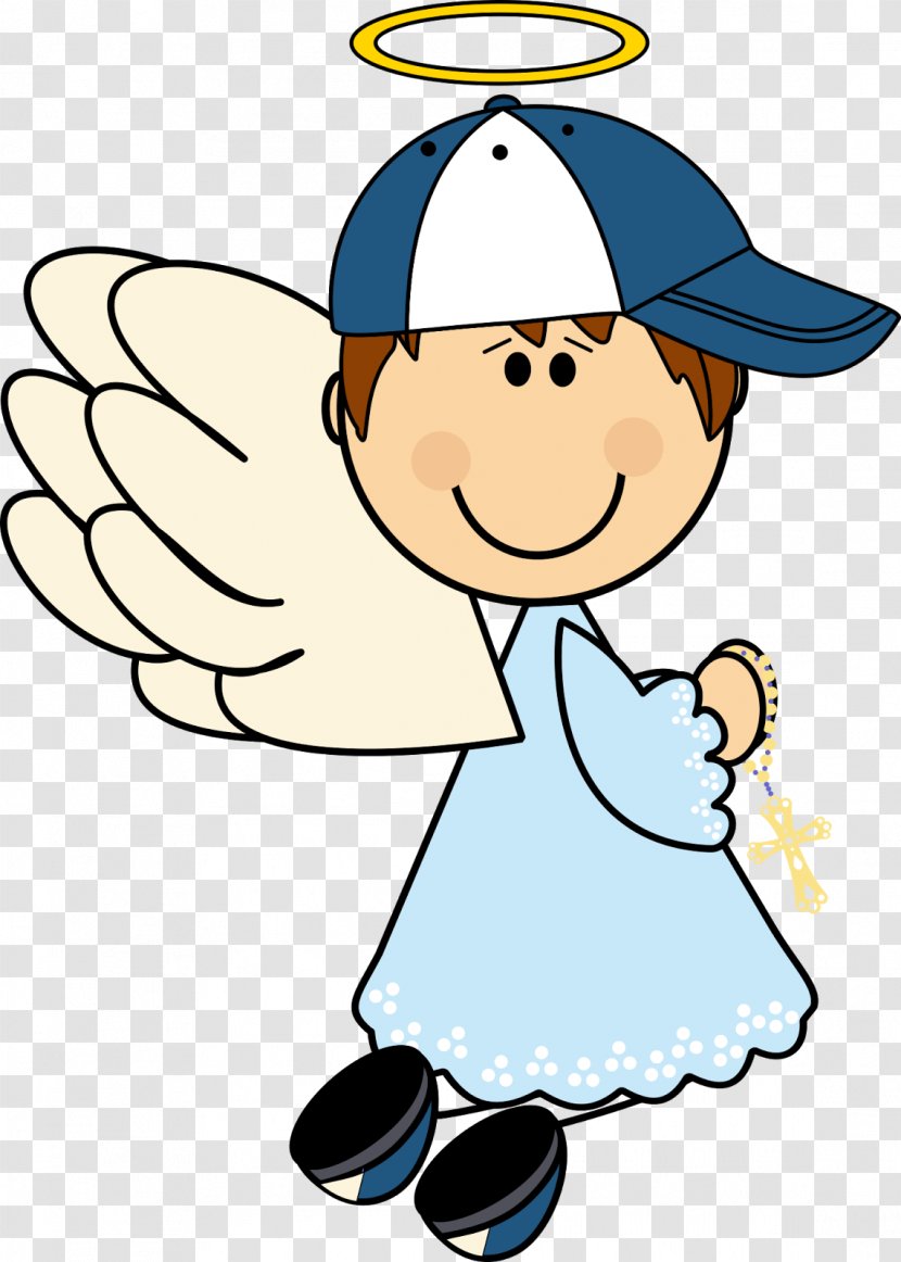 Angel Drawing First Communion Gabriel Clip Art - White Transparent PNG