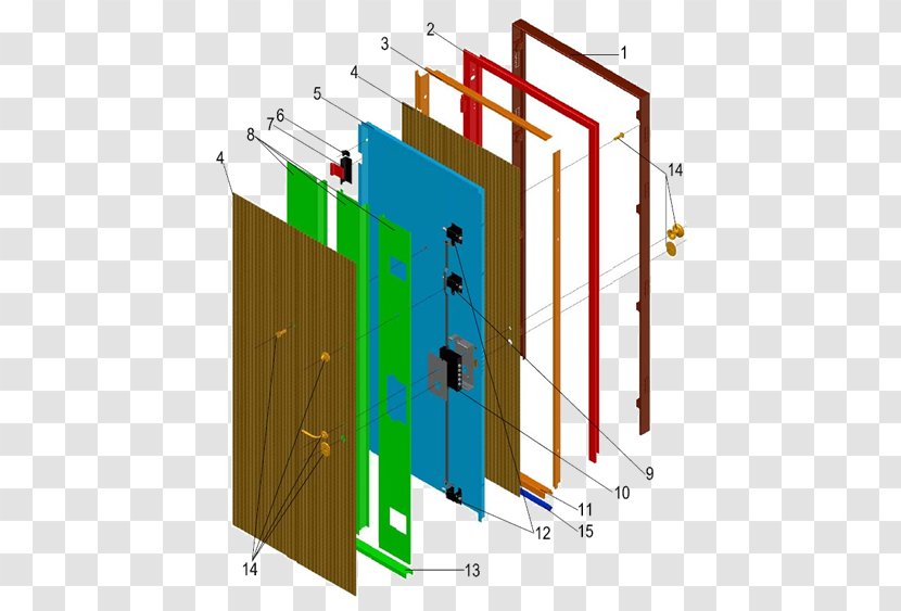 Garage Doors Window Security Wood - Door Transparent PNG