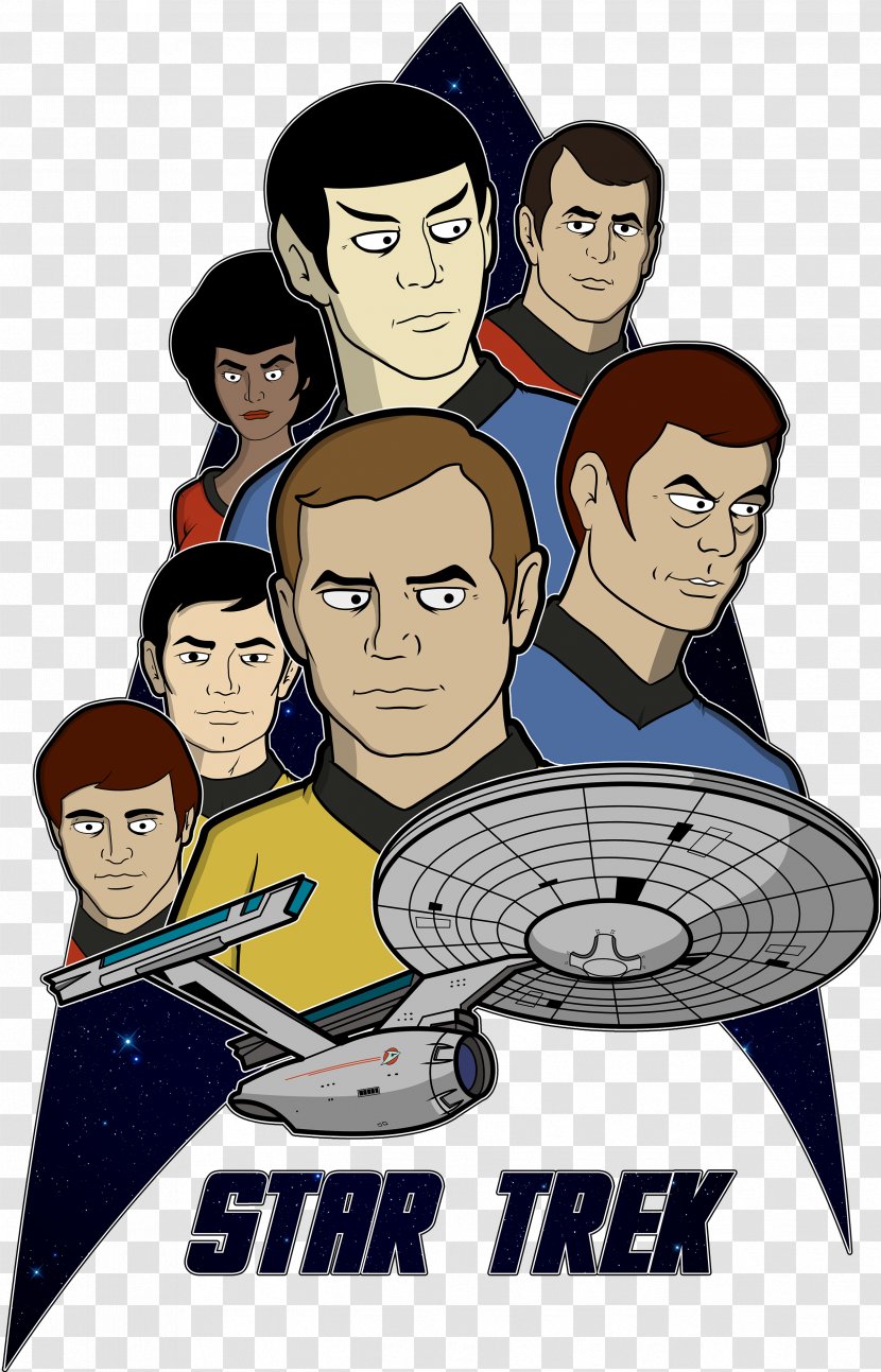 Spock James T. Kirk Leonard McCoy Star Trek: The Animated Series - Human Behavior - Trek Transparent PNG