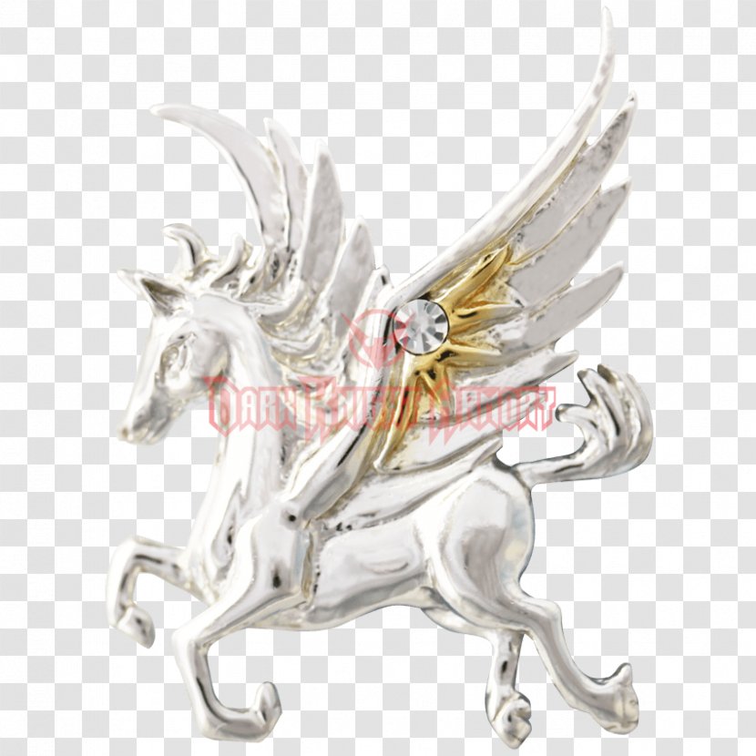 Charms & Pendants Jewellery Silver Necklace Bijou - Thought - Pegasus Knight Transparent PNG