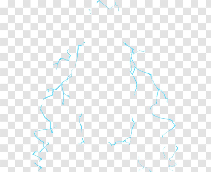 Line Point Angle Font Pattern - Blue Transparent PNG