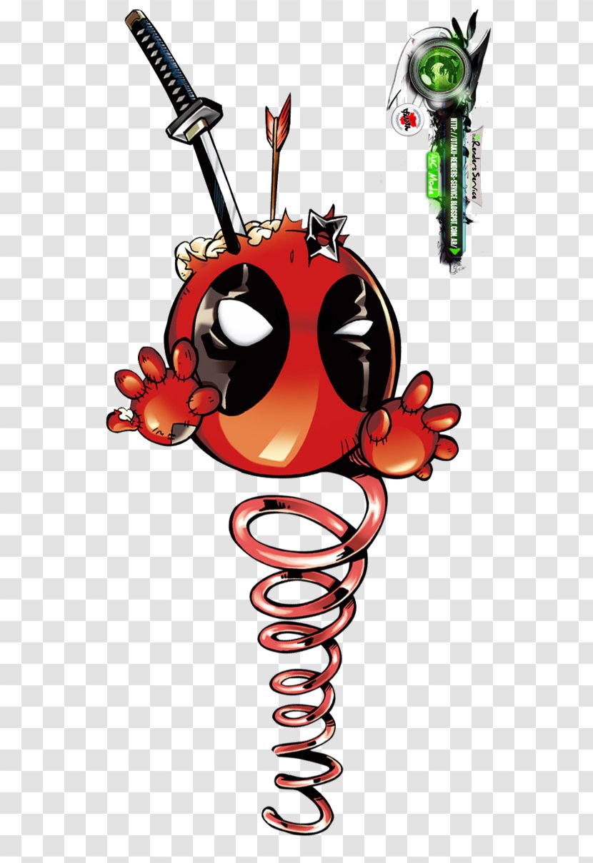 YouTube Art Poster Clip - Fictional Character - Deadpool Comic Transparent PNG