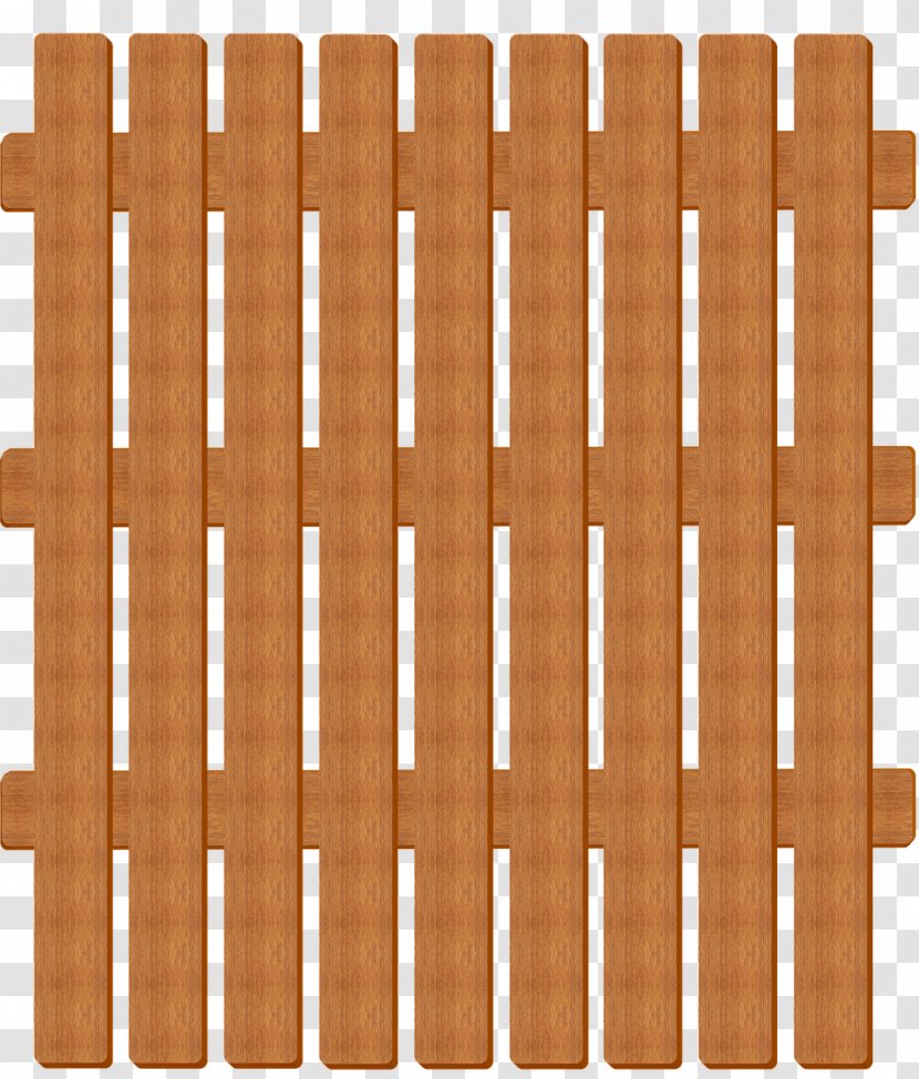 Fence Hardwood Clip Art - Lumber Transparent PNG