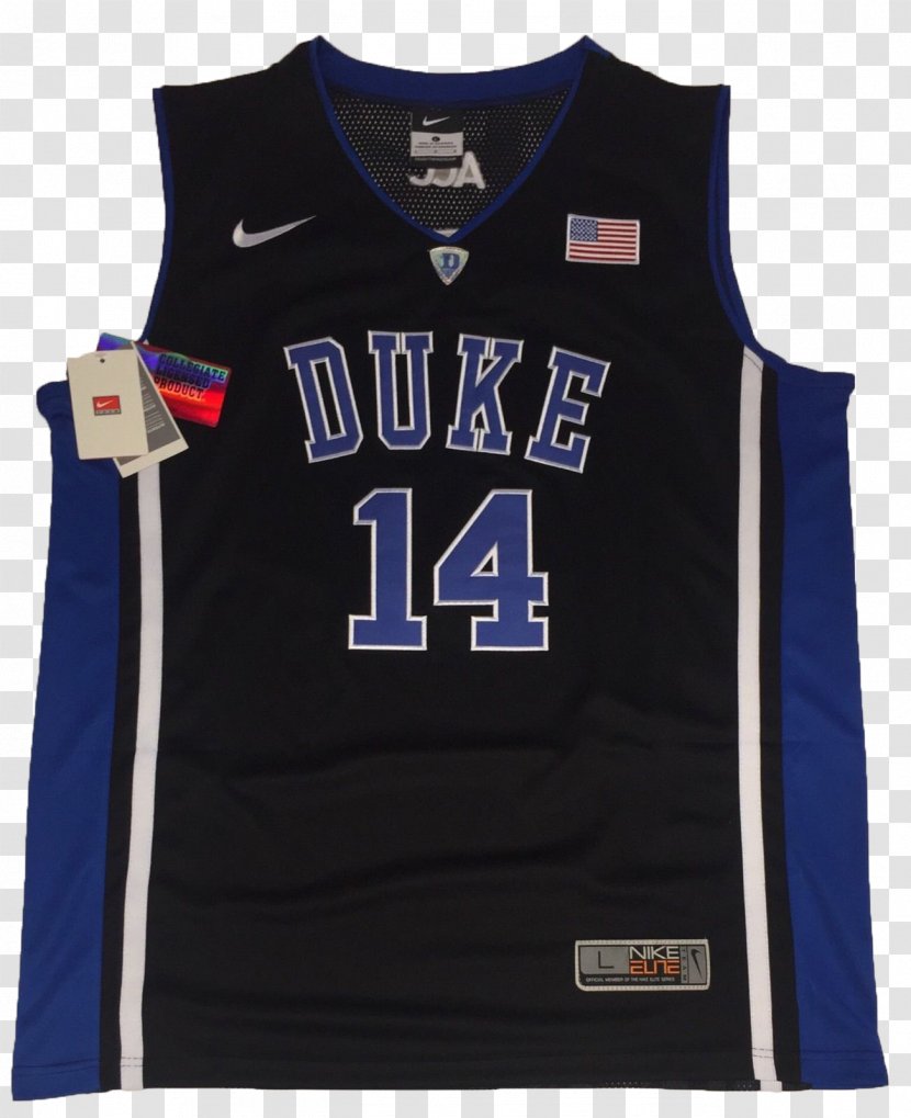 Duke Blue Devils Men's Basketball T-shirt Sleeve Sports Fan Jersey - Sportswear - Uniform Transparent PNG
