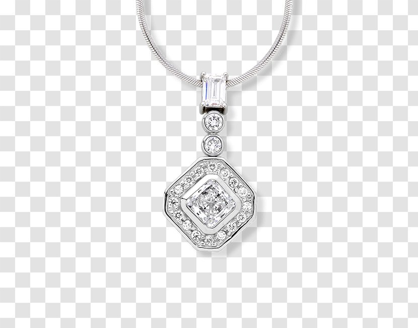 Charms & Pendants Cubic Zirconia Jewellery Necklace Locket - Pendant - Bezel Chain Transparent PNG