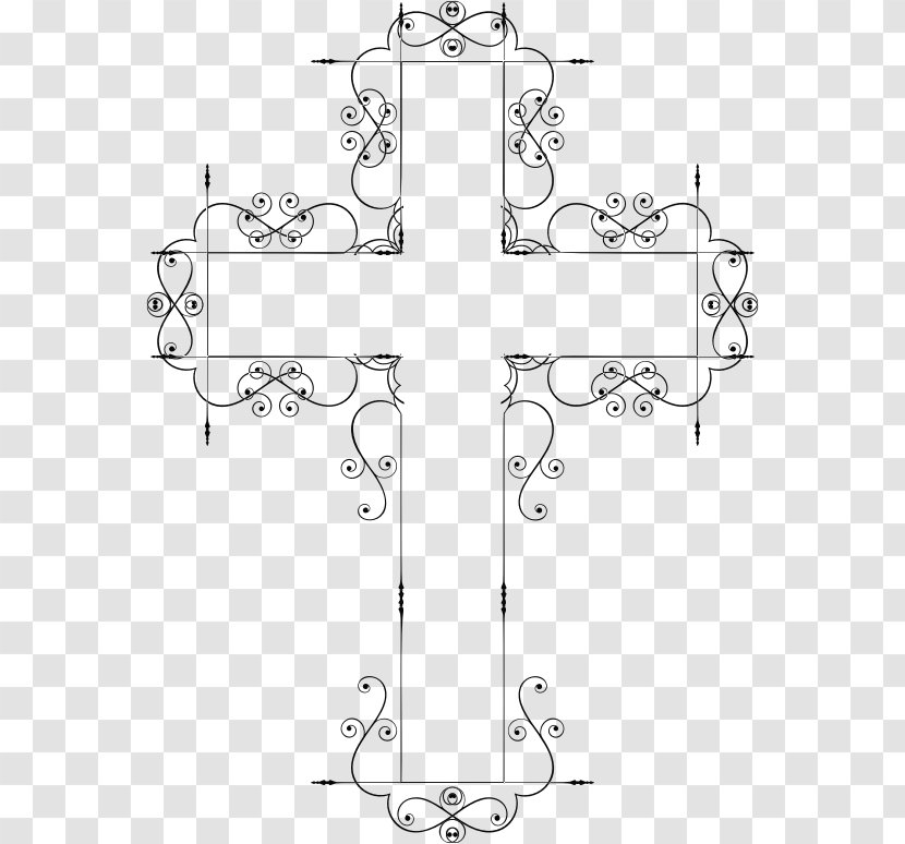 Christian Cross Crucifix Clip Art - Structure Transparent PNG