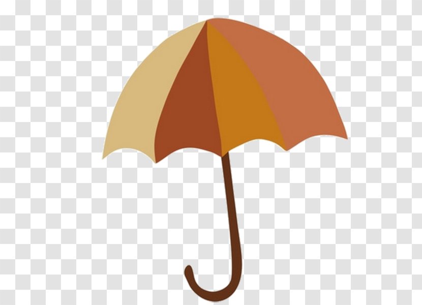 Umbrella Clip Art - Orange Transparent PNG