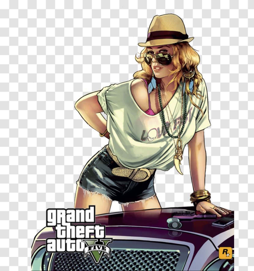 Grand Theft Auto V Auto: San Andreas Online Rockstar Games - Concept Art - 5 Transparent PNG