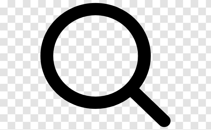 Search Box - Symbol - Magnifying Glass Transparent PNG