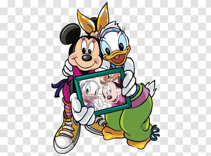 Daisy Duck Minnie Mouse Donald Mickey Best Friends Forever - Mr Steps Out Transparent PNG