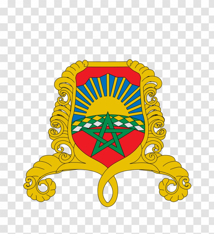 Coat Of Arms Morocco Royal The United Kingdom Alaouite Dynasty - Knight Transparent PNG