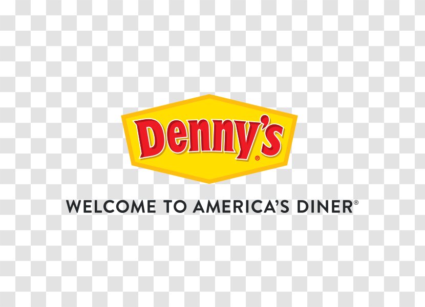 Denny's Restaurant Breakfast Diner Menu - Sign - Yellow Transparent PNG