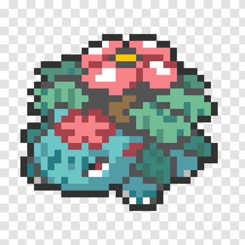 Pikachu Venusaur Ivysaur Pixel Art Bulbasaur Transparent PNG