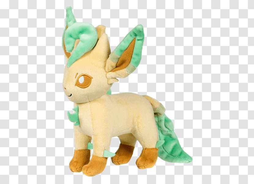 Pokémon X And Y Eevee Leafeon Plush - Toy - Brown Toys Transparent PNG